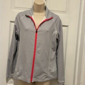 Peter Millar Black and White Jacket with Pink Details